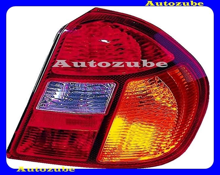 Hátsó lámpa jobb, piros/sárga (foglalat nélkül) Hátsó lámpa jobb, piros/sárga (foglalat nélkül)