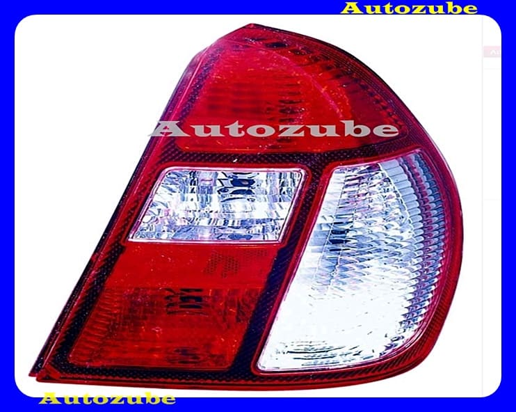 Hátsó lámpa jobb, piros/fehér (foglalat nélkül) Hátsó lámpa jobb, piros/fehér (foglalat nélkül)