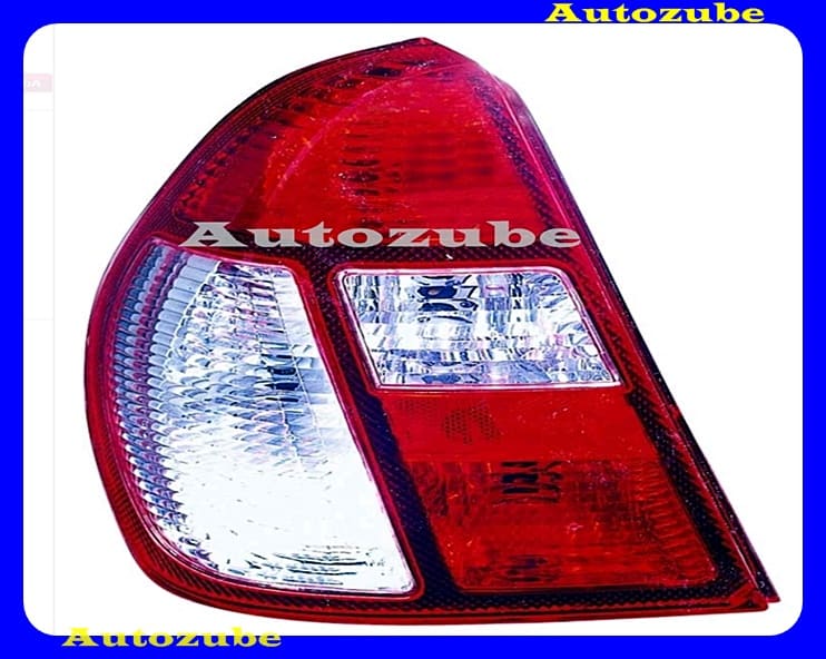 Hátsó lámpa bal, piros/fehér (foglalat nélkül) Hátsó lámpa bal, piros/fehér (foglalat nélkül)