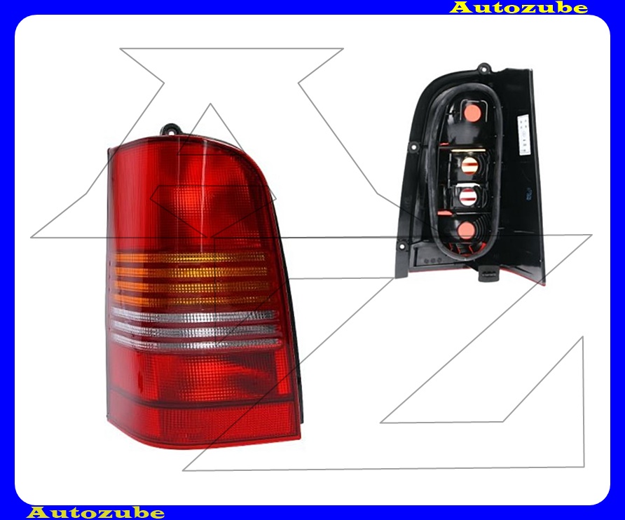 Hátsó lámpa bal (foglalat nélkül) {DEPO} Hátsó lámpa bal (foglalat nélkül) {DEPO}