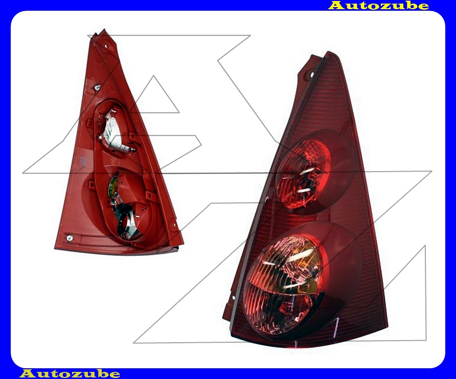 Hátsó lámpa jobb (foglalat nélkül) Hátsó lámpa jobb (foglalat nélkül)