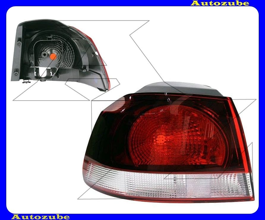 Hátsó lámpa bal külső, füstpiros Hátsó lámpa bal külső, füstpiros