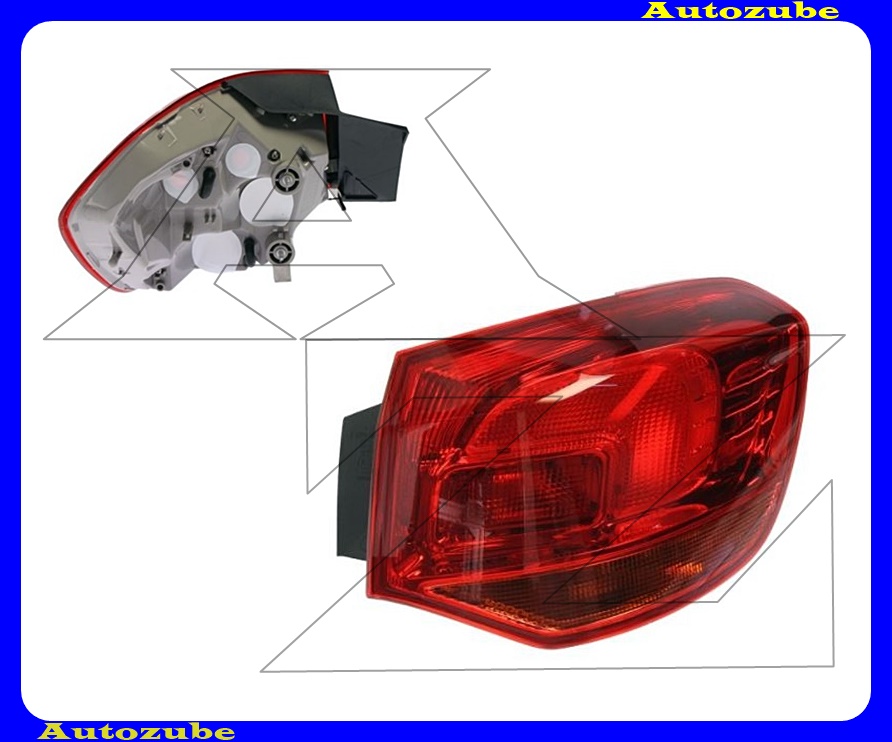 Hátsó lámpa jobb külső Hátsó lámpa jobb külső