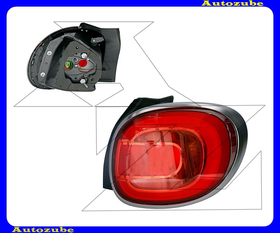 Hátsó lámpa jobb Hátsó lámpa jobb