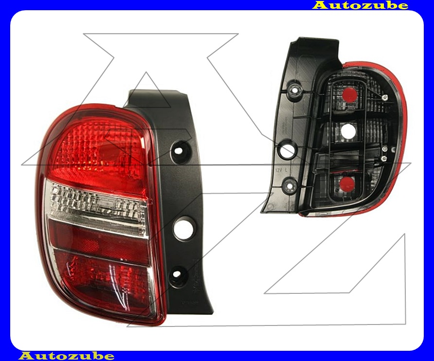 Hátsó lámpa bal (foglalat nélkül) Hátsó lámpa bal (foglalat nélkül)