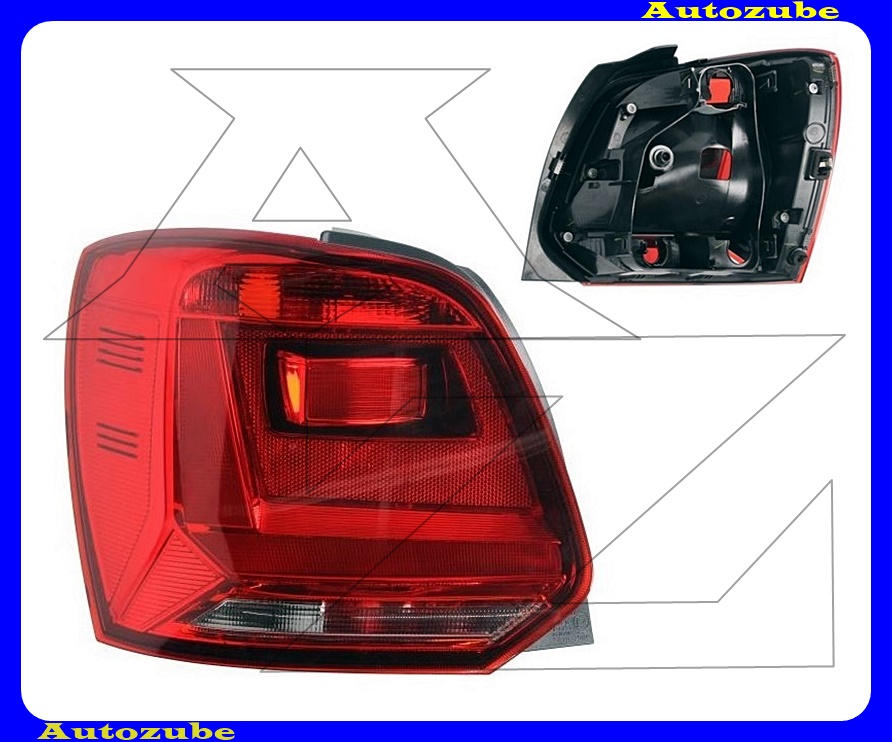 Hátsó lámpa bal (H21/W16W) (foglalat nélkül) Hátsó lámpa bal (H21/W16W) (foglalat nélkül)