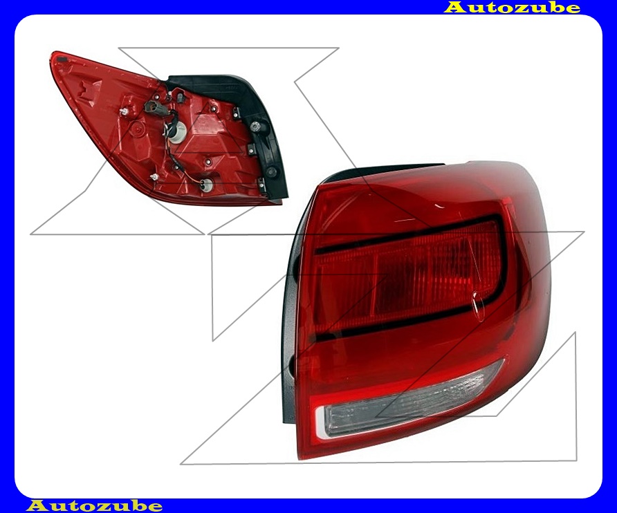 Hátsó lámpa jobb külső Hátsó lámpa jobb külső