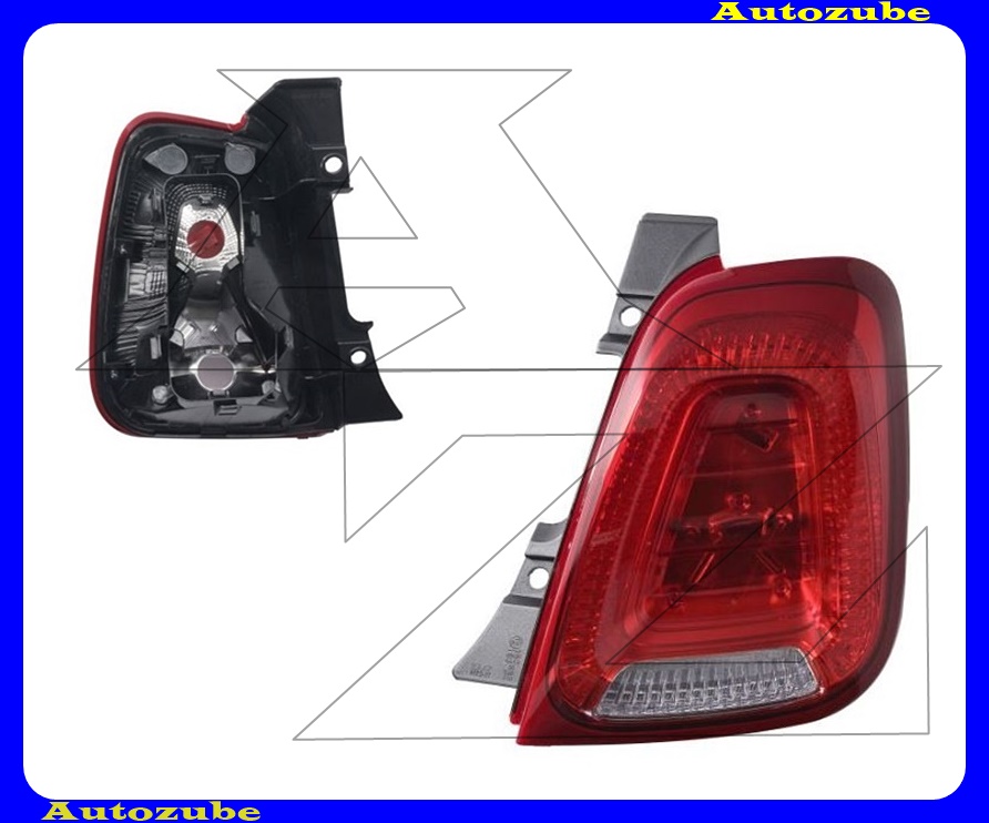 Hátsó lámpa jobb Hátsó lámpa jobb