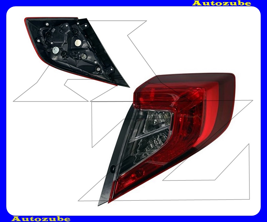 Hátsó lámpa jobb Hátsó lámpa jobb