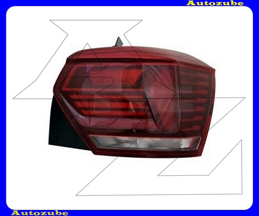 Hátsó lámpa jobb (H21W/W16W) (foglalat nélkül) Hátsó lámpa jobb (H21W/W16W) (foglalat nélkül)