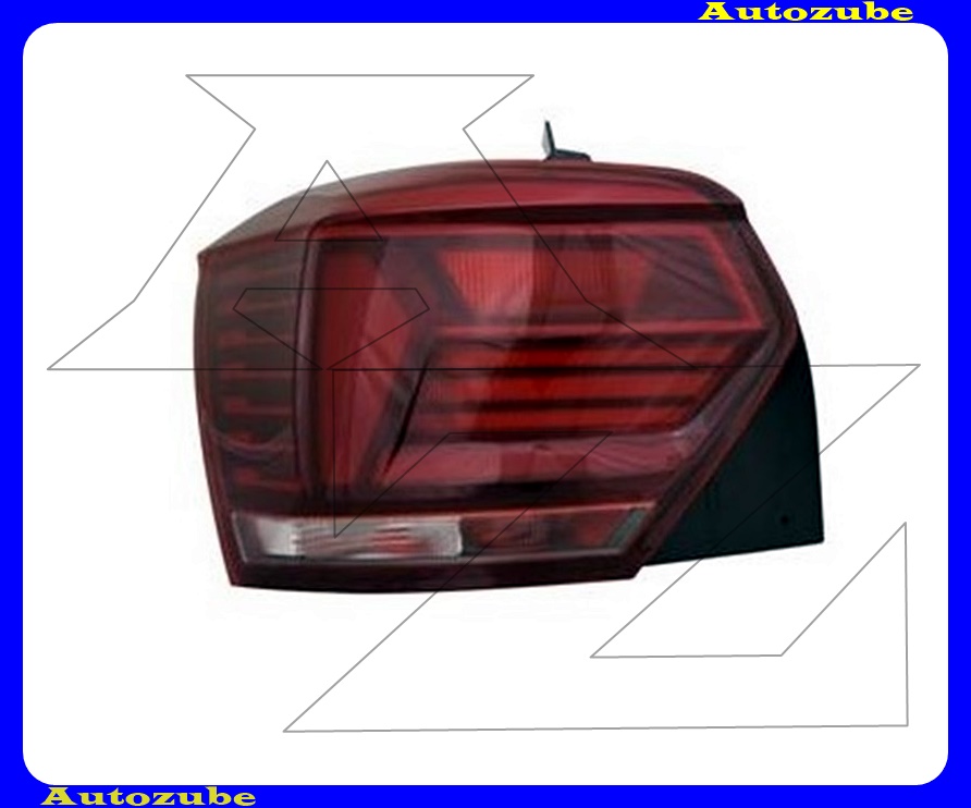 Hátsó lámpa bal (H21W/W16W) (foglalat nélkül) Hátsó lámpa bal (H21W/W16W) (foglalat nélkül)