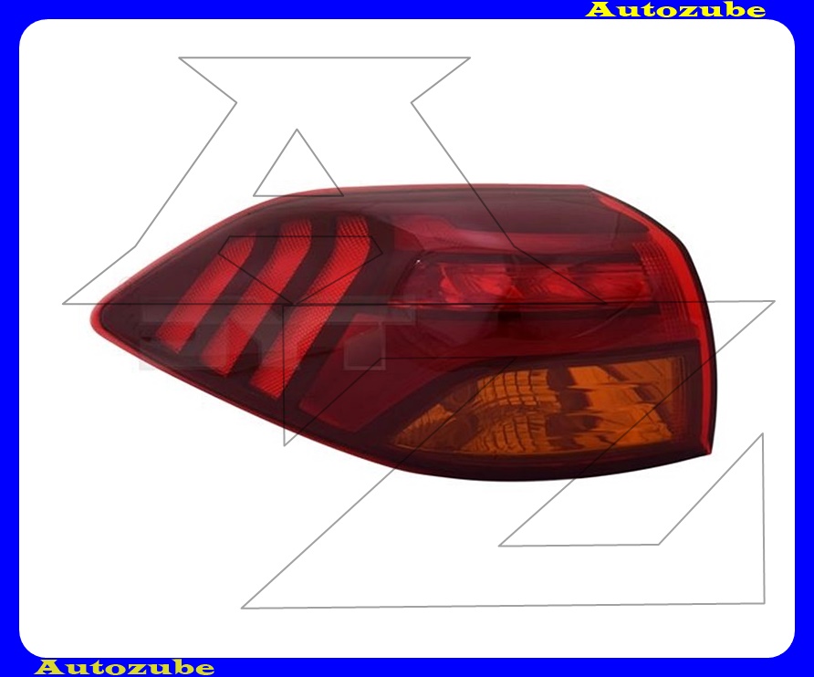 Hátsó lámpa bal külső Hátsó lámpa bal külső