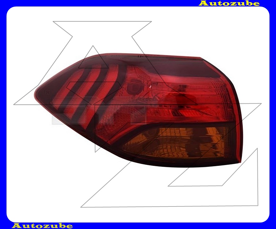 Hátsó lámpa bal külső Hátsó lámpa bal külső