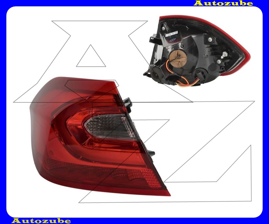 Hátsó lámpa bal külső Hátsó lámpa bal külső