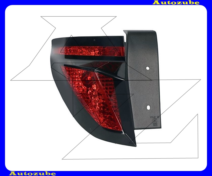 Hátsó lámpa bal külső (foglalattal) Hátsó lámpa bal külső (foglalattal)