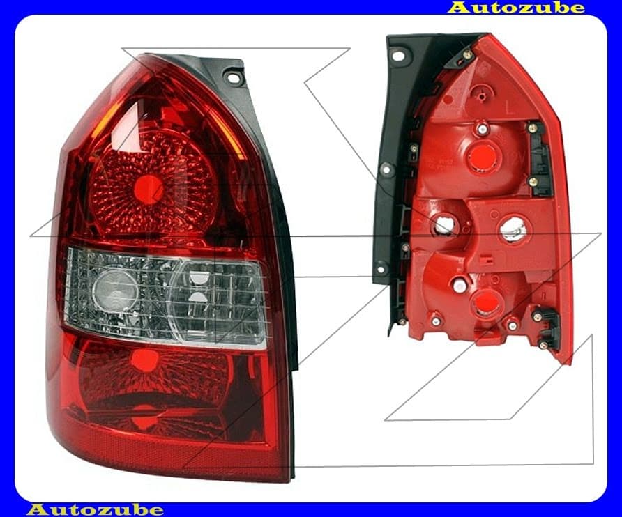 Hátsó lámpa bal (foglalat nélkül) {DEPO} Hátsó lámpa bal (foglalat nélkül) {DEPO}