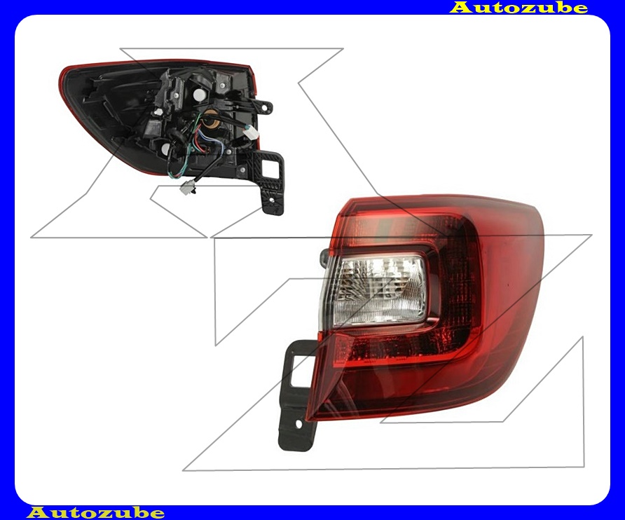 Hátsó lámpa jobb külső Hátsó lámpa jobb külső