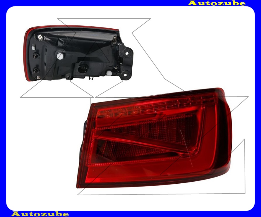 Hátsó lámpa jobb külső Hátsó lámpa jobb külső