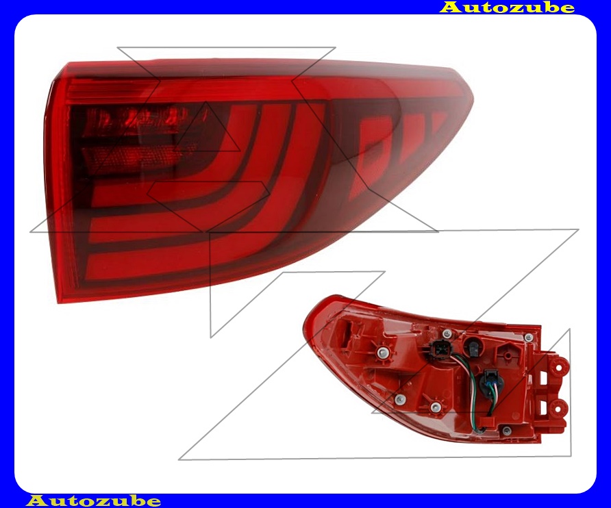 Hátsó lámpa jobb külső Hátsó lámpa jobb külső