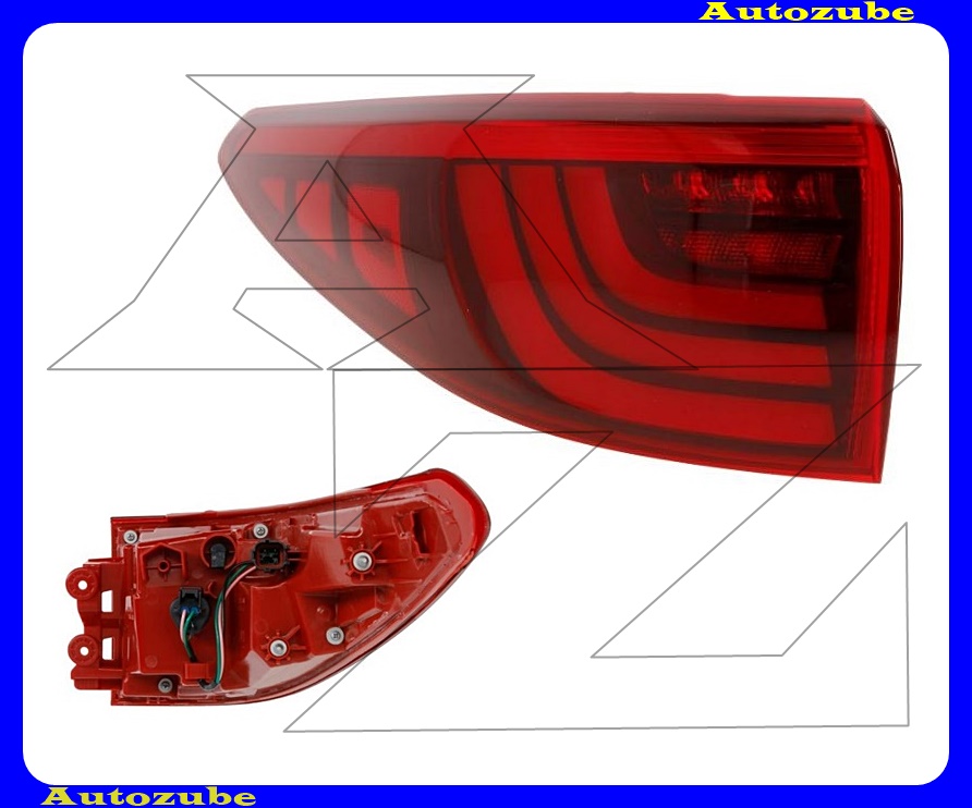 Hátsó lámpa bal külső Hátsó lámpa bal külső