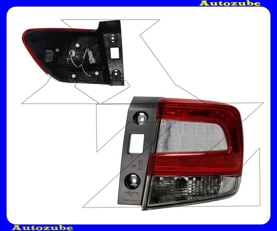 Hátsó lámpa jobb külső Hátsó lámpa jobb külső