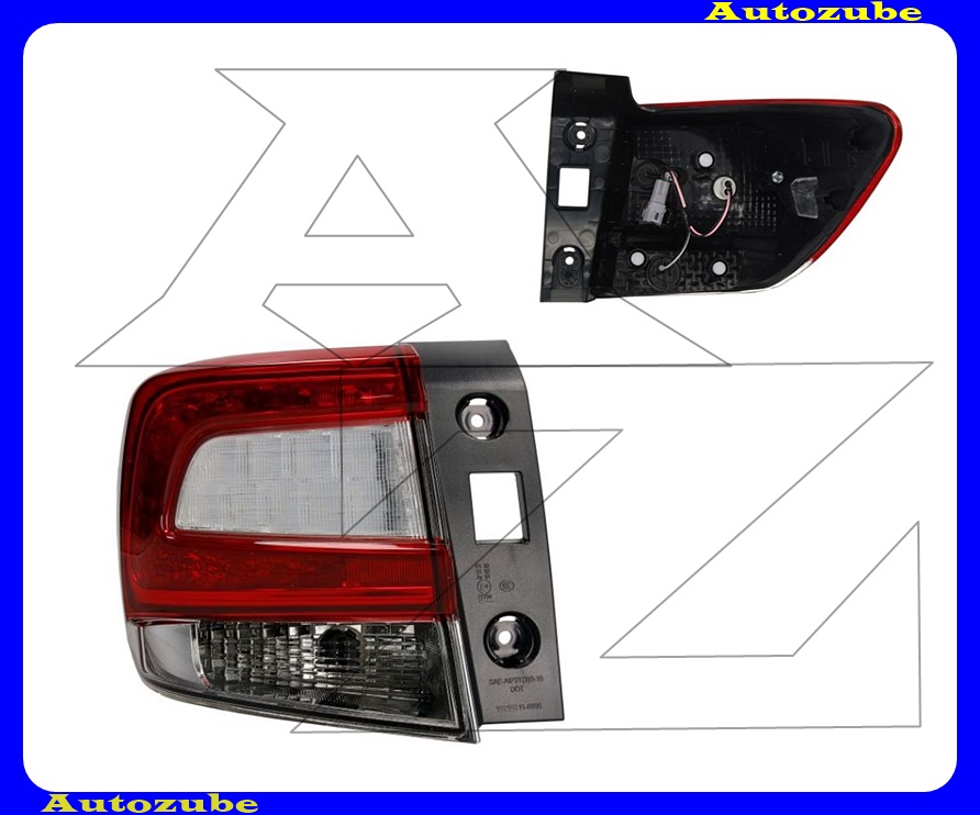 Hátsó lámpa bal külső Hátsó lámpa bal külső