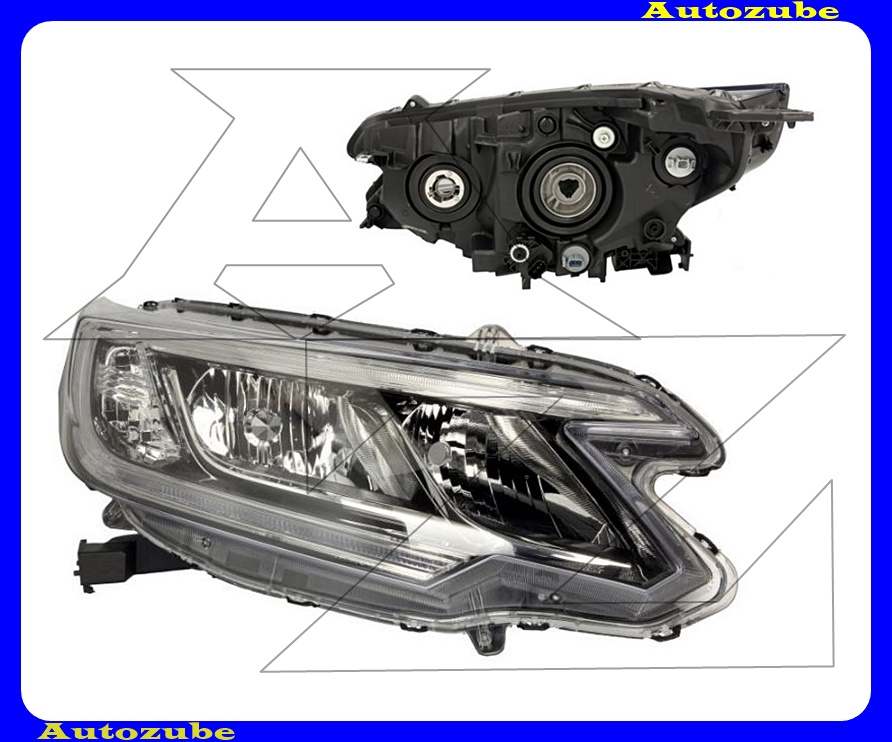 Fényszóró jobb (HB3/H11+LED) (motor nélkül) {DEPO} Fényszóró jobb (HB3/H11+LED) (motor nélkül) {DEPO}