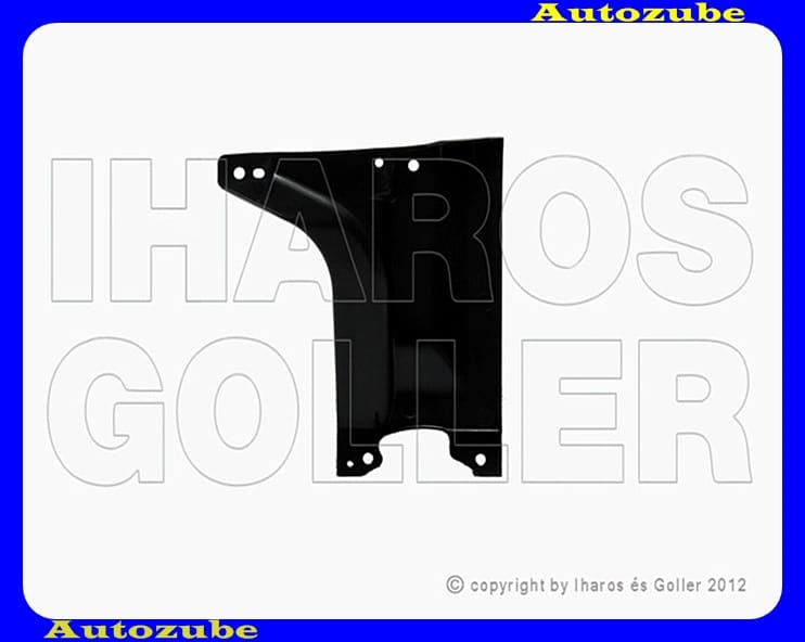 Első lökhárító ködlámpa fészek függőleges merevítője bal /Gyári alkatrész/ (Egyedi rendelésre, NEM visszáruzható) Első lökhárító ködlámpa fészek függőleges merevítője bal /Gyári alkatrész/ (Egyedi rendelésre, NEM visszáruzható)