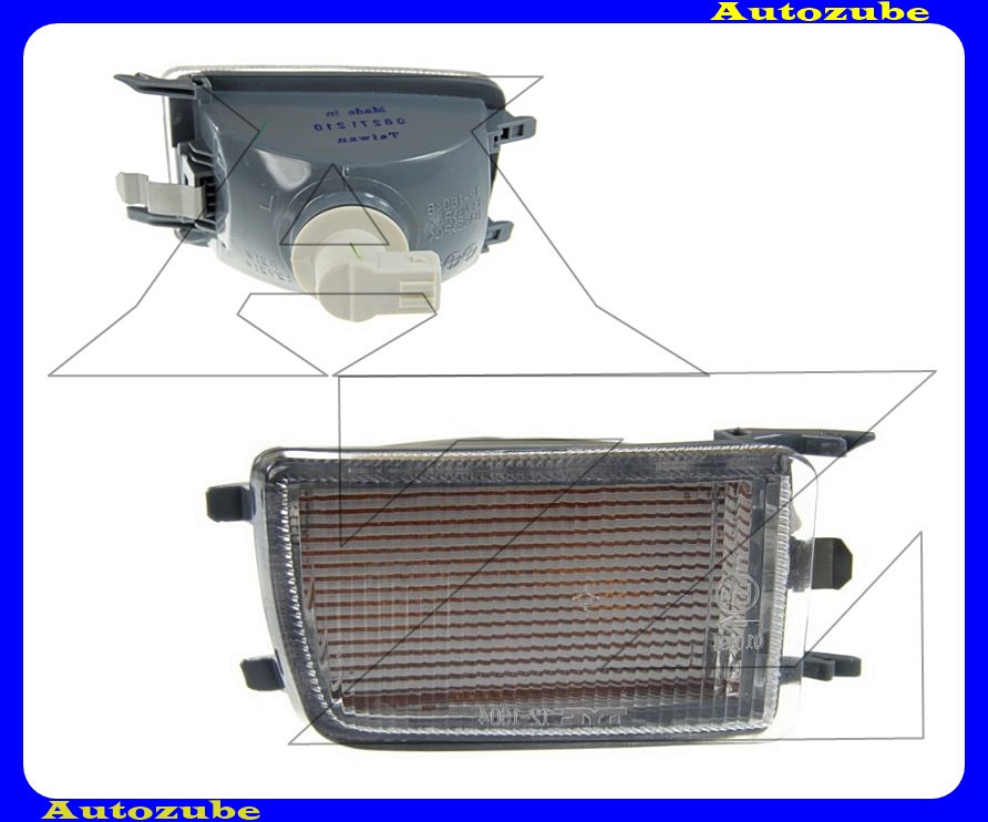 Első index jobb, fehér, foglalattal {TYC} Első index jobb, fehér, foglalattal {TYC}