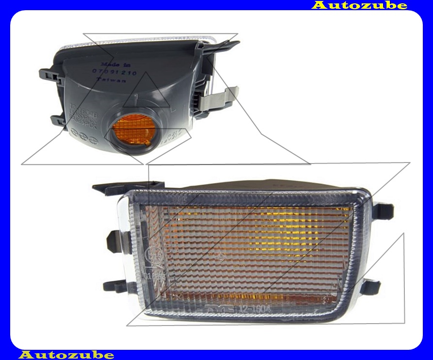 Első index bal, fehér (foglalat nélkül) {TYC} Első index bal, fehér (foglalat nélkül) {TYC}