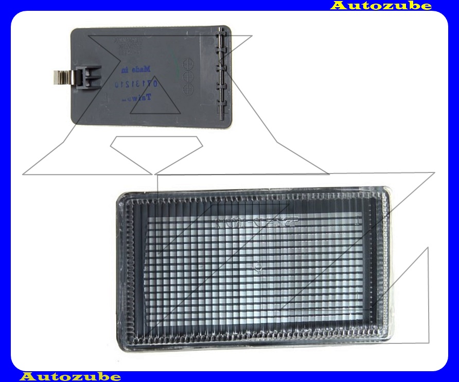 Első index melletti vakborítás jobb (ködlámpáshoz) {TYC} Első index melletti vakborítás jobb (ködlámpáshoz) {TYC}