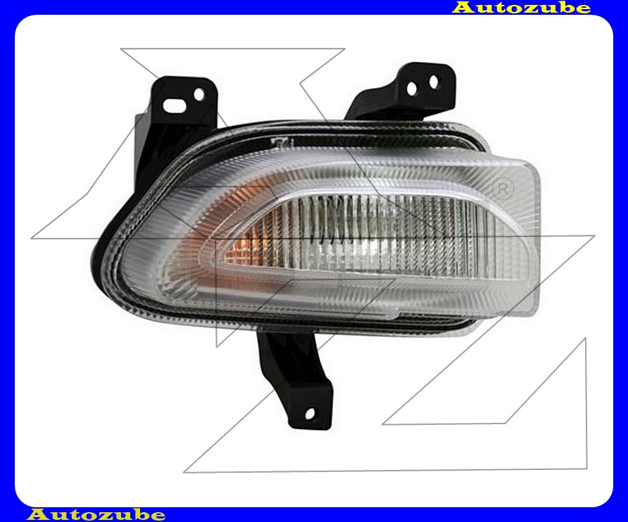 Első index + helyzetjelző jobb, fehér (foglalattal) Első index + helyzetjelző jobb, fehér (foglalattal)