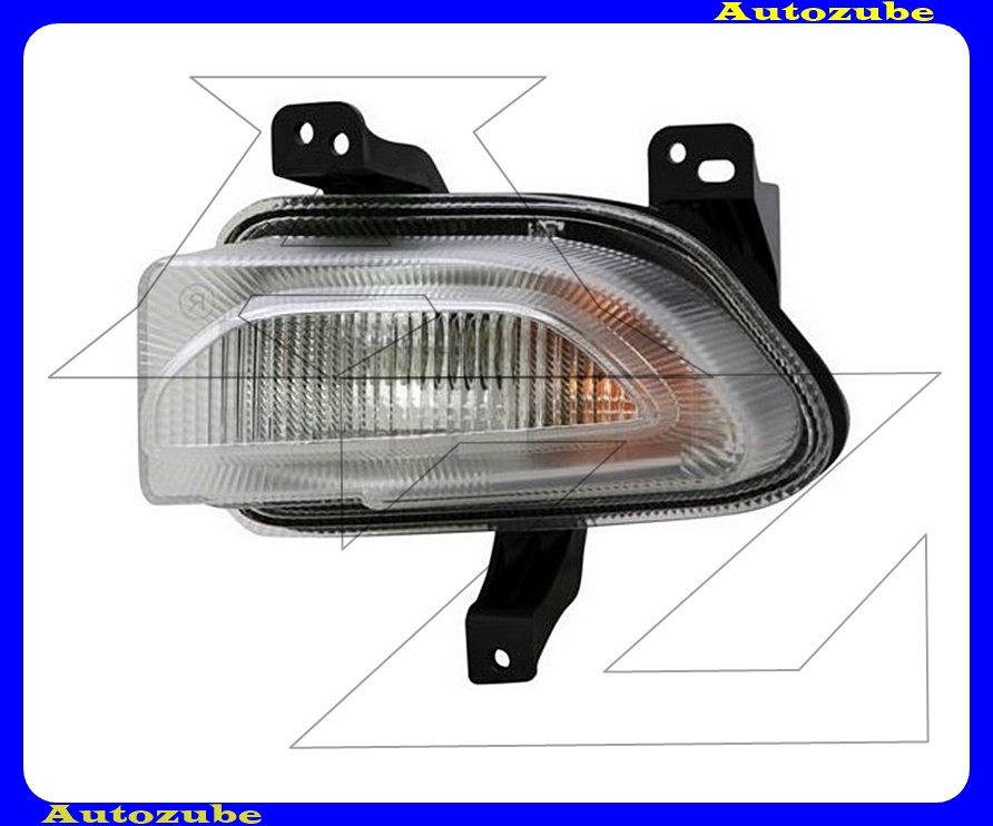 Első index + helyzetjelző bal, fehér (foglalattal) Első index + helyzetjelző bal, fehér (foglalattal)