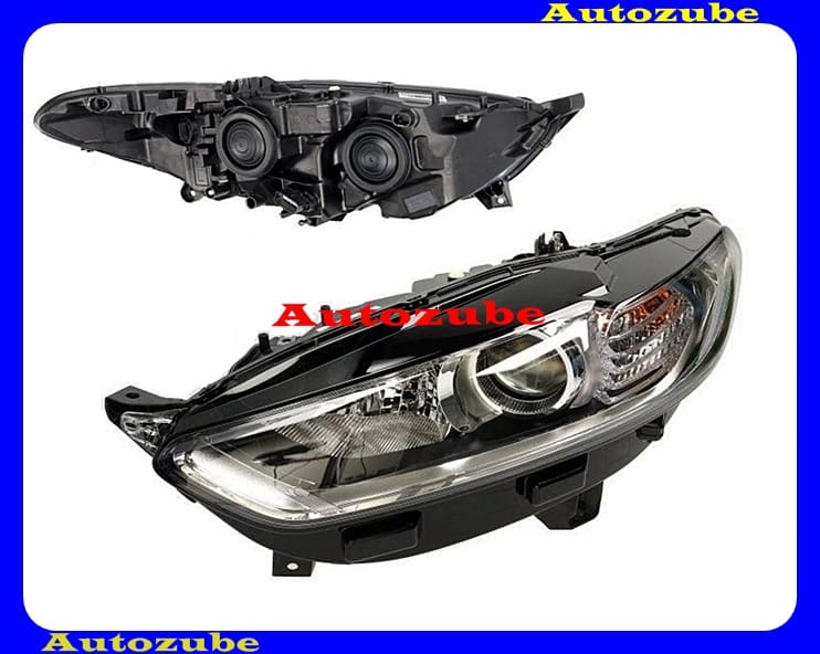 Fényszóró bal (H7/H15) nappali fénnyel (motor nélkül) {DEPO} Fényszóró bal (H7/H15) nappali fénnyel (motor nélkül) {DEPO}