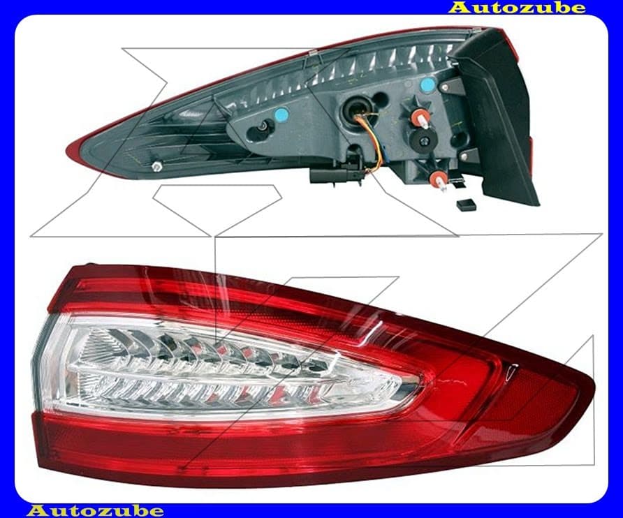 Hátsó lámpa jobb külső Hátsó lámpa jobb külső