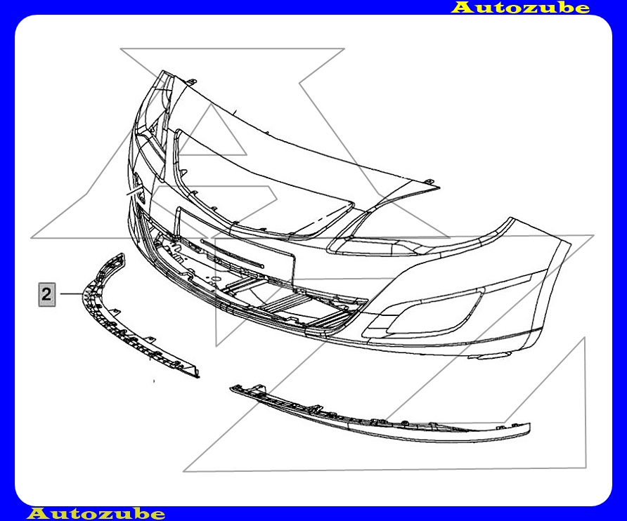 Első lökhárító alatti spoiler bal (koptató) /Gyári alkatrész/ (Egyedi rendelésre, NEM visszáruzható) Első lökhárító alatti spoiler bal (koptató) /Gyári alkatrész/ (Egyedi rendelésre, NEM visszáruzható)