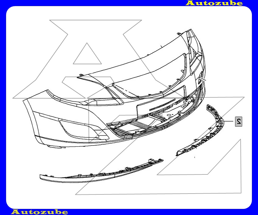 Első lökhárító alatti spoiler jobb (koptató) /Gyári alkatrész/ (Egyedi rendelésre, NEM visszáruzható) Első lökhárító alatti spoiler jobb (koptató) /Gyári alkatrész/ (Egyedi rendelésre, NEM visszáruzható)