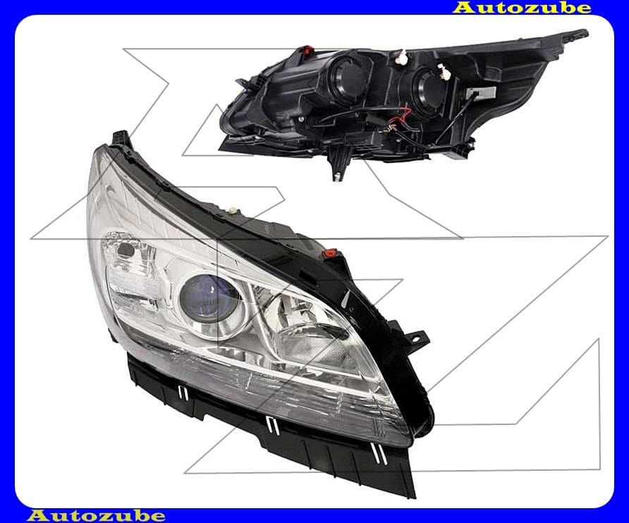 Fényszóró jobb (H7/H1) motorral {DEPO} /RENDELÉSRE/ Fényszóró jobb (H7/H1) motorral {DEPO} /RENDELÉSRE/