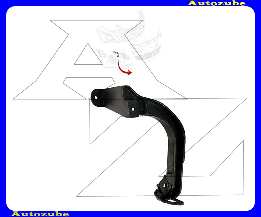 Első lökhárító ködlámpatartó kengyel jobb /Gyári alkatrész/ (Egyedi rendelésre, NEM visszáruzható) Első lökhárító ködlámpatartó kengyel jobb /Gyári alkatrész/ (Egyedi rendelésre, NEM visszáruzható)