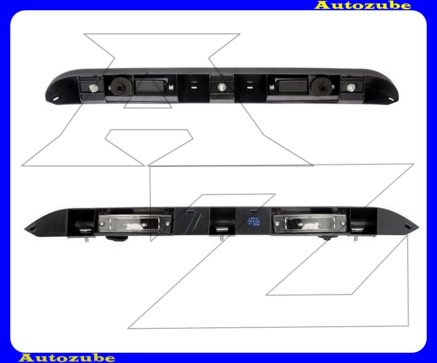Rendszámvilágítás komplett Rendszámvilágítás komplett