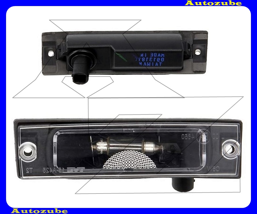 Rendszámvilágítás jobb (foglalattal) Rendszámvilágítás jobb (foglalattal)