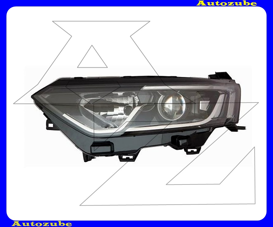 Fényszóró bal (H7/H7/LED) nappali fénnyel, motorral {DEPO} Fényszóró bal (H7/H7/LED) nappali fénnyel, motorral {DEPO}