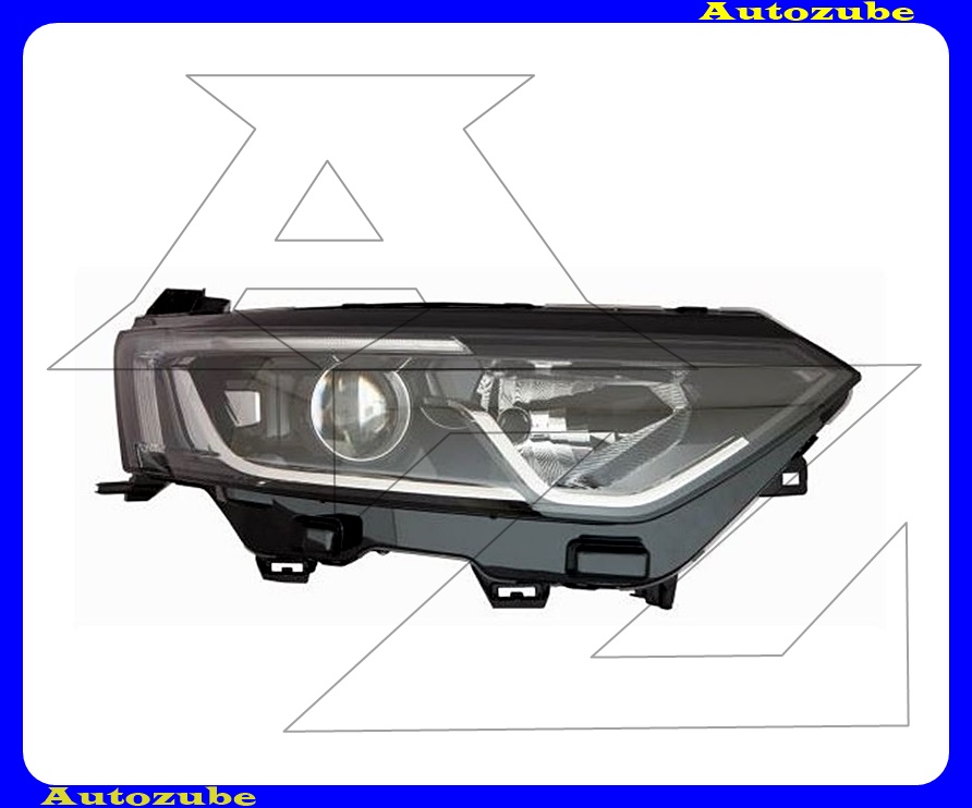 Fényszóró jobb (H7/H7/LED) nappali fénnyel, motorral {DEPO} Fényszóró jobb (H7/H7/LED) nappali fénnyel, motorral {DEPO}