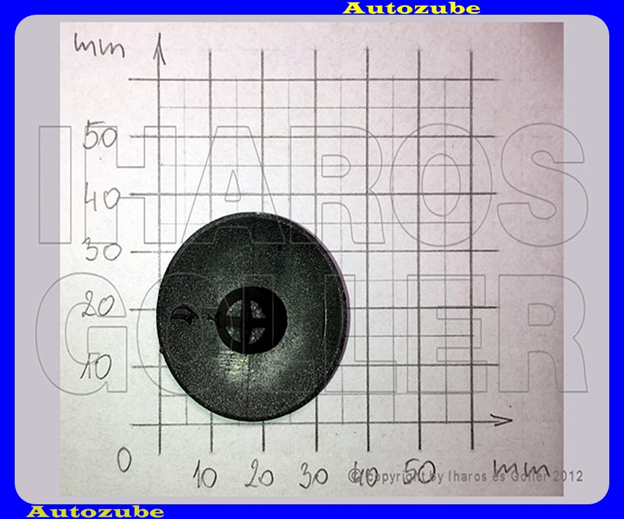 Patent dobbetéthez és motorvédőhöz (35x8x26mm)