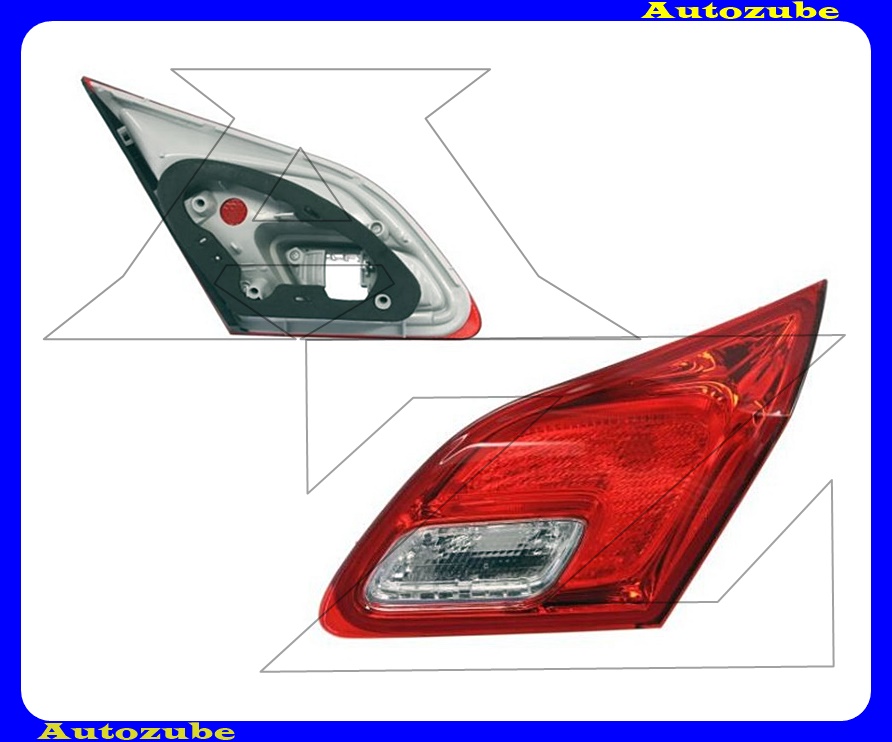 Hátsó lámpa jobb belső Hátsó lámpa jobb belső