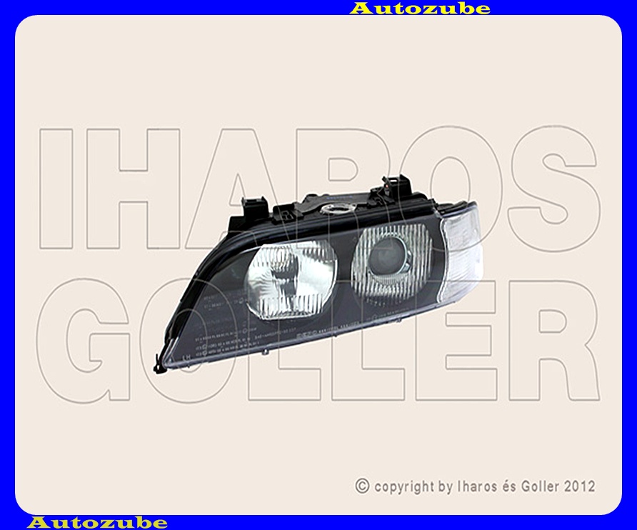 Fényszóró bal (HB3/HB4) motorral (projektoros) {DEPO} Fényszóró bal (HB3/HB4) motorral (projektoros) {DEPO}