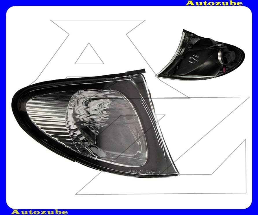 Első index jobb, fehér, fekete keretes Első index jobb, fehér, fekete keretes