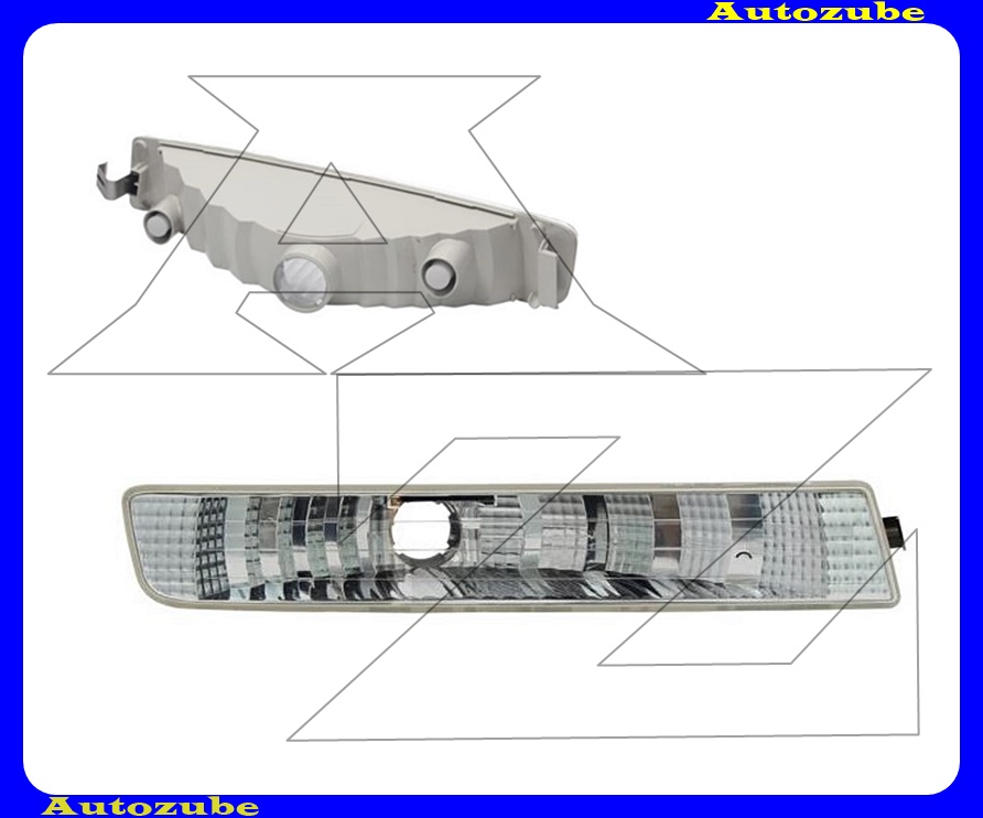 Első index jobb, fehér (foglalat nélkül) {TYC} Első index jobb, fehér (foglalat nélkül) {TYC}