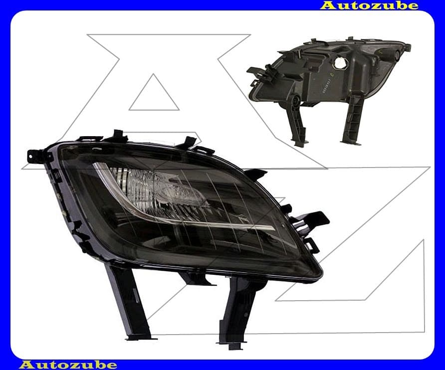 Első index jobb, fekete házas (foglalat nélkül) Első index jobb, fekete házas (foglalat nélkül)