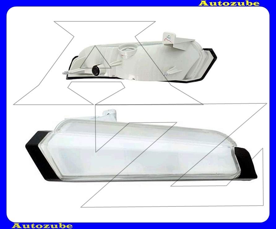 Első index bal, fehér (foglalat nélkül) Első index bal, fehér (foglalat nélkül)